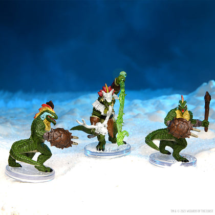 D&D Icons of the Realms: Snowbound Lizardfolk Promo Box Set - 1