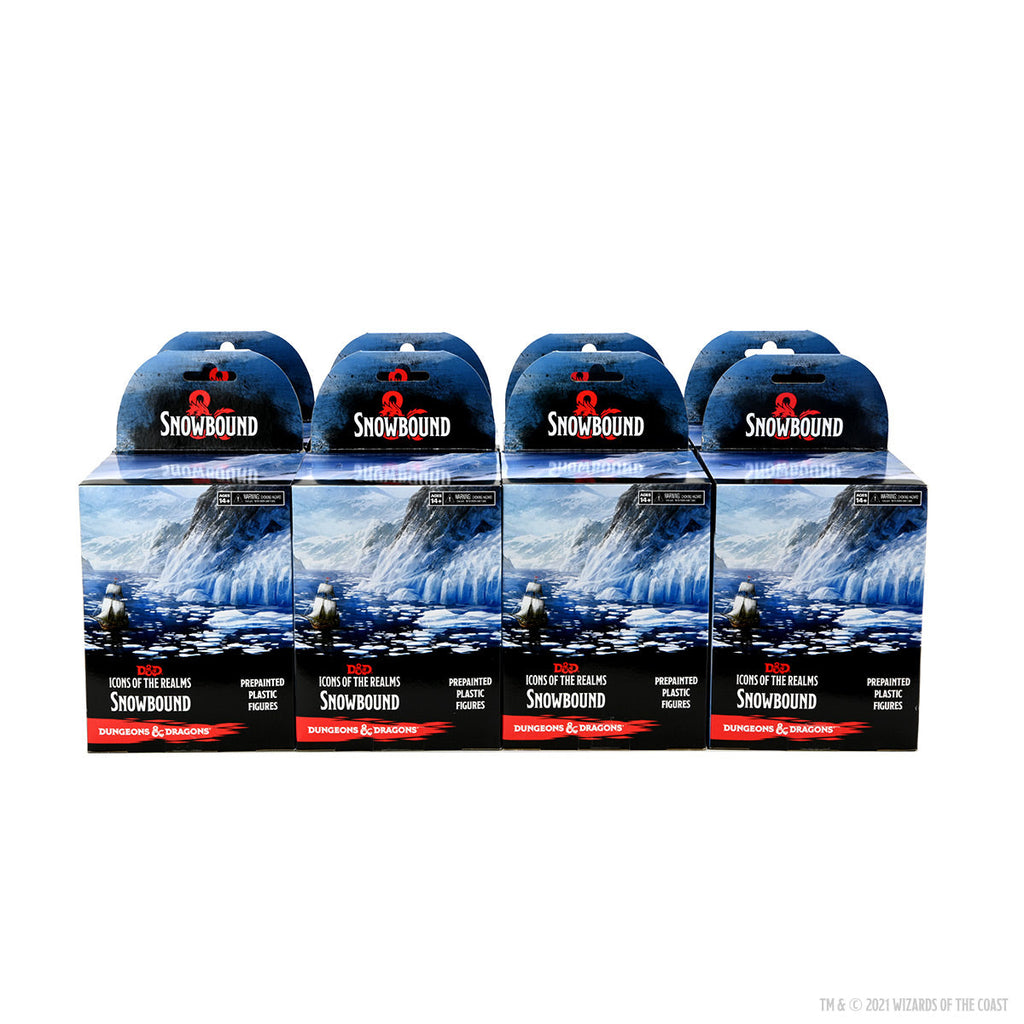 D&D Icons of The Realms Miniatures: Snowbound Booster Brick Shop Dungeon & Dragons powered by WizKids D&D Icons of The Realms Miniatures: Snowbound Booster Brick Shop Dungeon & Dragons powered by WizKids