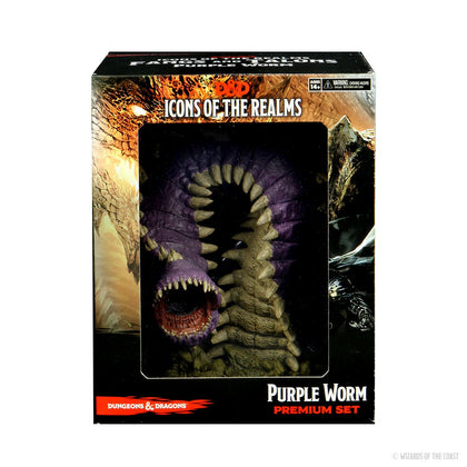 D&D Icons of the Realms: Fangs and Talons - Purple Worm Premium Set - 1