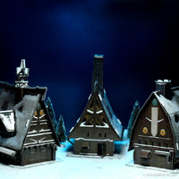 D&D Icons of the Realms: Icewind Dale: Rime of the Frostmaiden - Ten Towns Papercraft Set