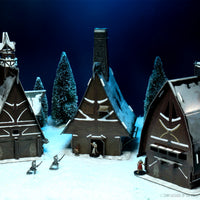 D&D Icons of the Realms: Icewind Dale: Rime of the Frostmaiden - Ten Towns Papercraft Set