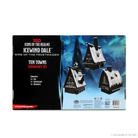 D&D Icons of the Realms: Icewind Dale: Rime of the Frostmaiden - Ten Towns Papercraft Set
