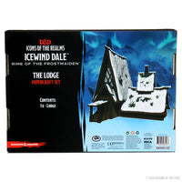 D&D Icons of the Realms: Icewind Dale: Rime of the Frostmaiden - The Lodge Papercraft Set