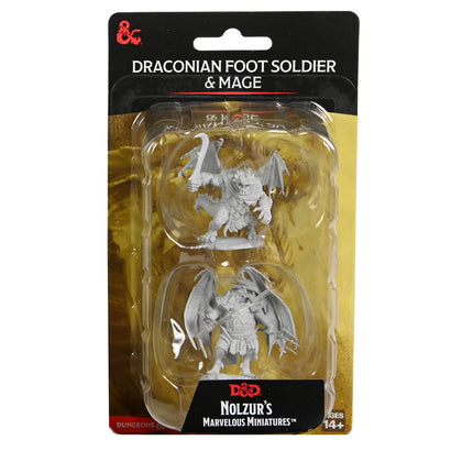D&D Nolzur's Marvelous Miniatures: Draconian Mage & Foot Soldier - 1