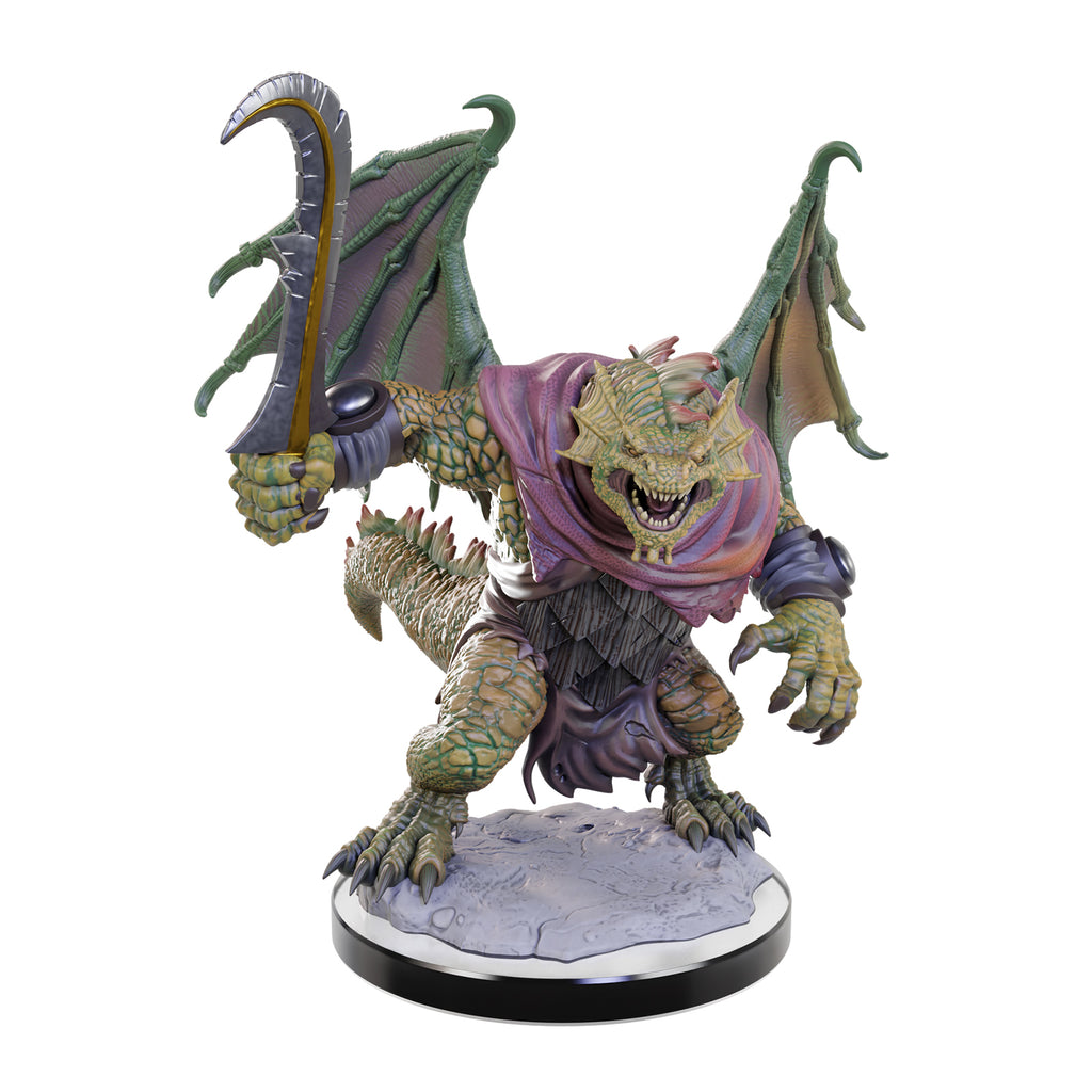WizKids Nolzur's Marvelous Unpainted Minis: Dragonborn Male Paladin