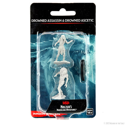 D&D Nolzur's Marvelous Miniatures: Drowned Assassin & Drowned Ascetic - 1