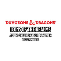 PRE-ORDER - D&D Icons of the Realms: Adult Green Dragon Deceiver Boxed Miniature