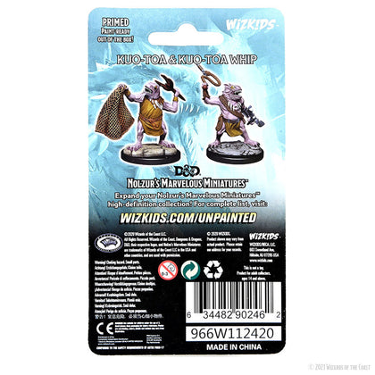 D&D Nolzur's Marvelous Miniatures: Kuo-Toa & Kuo-Toa Whip - 2
