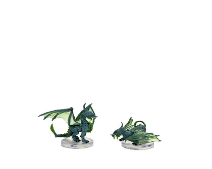 D&D Icons of the Realms: Fizban's Treasury of Dragons Moonstone Wyrmling Promo - 2