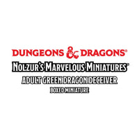 PRE-ORDER - D&D Nolzur's Marvelous Miniatures: Adult Green Dragon Deceiver Boxed Miniature