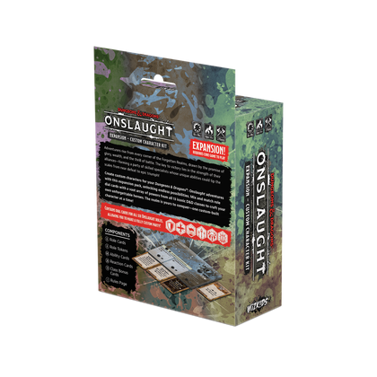 PRE-ORDER - Dungeons & Dragons Onslaught: Expansion - Custom Character Kit - 2