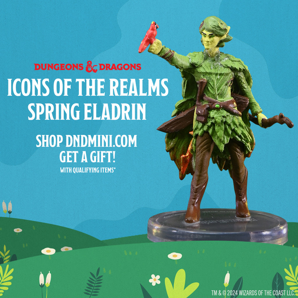 D&D Icons of the Realms: Spring Eladrin Promo Miniature