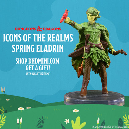 D&D Icons of the Realms: Spring Eladrin Promo Miniature - 1