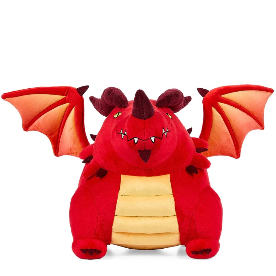 Peluche Dragon Themberchaud Donjons & Dragons - 24x32cm, Qualité Premium, Cadeau Pour Joueur De D&D Et RPG - 4