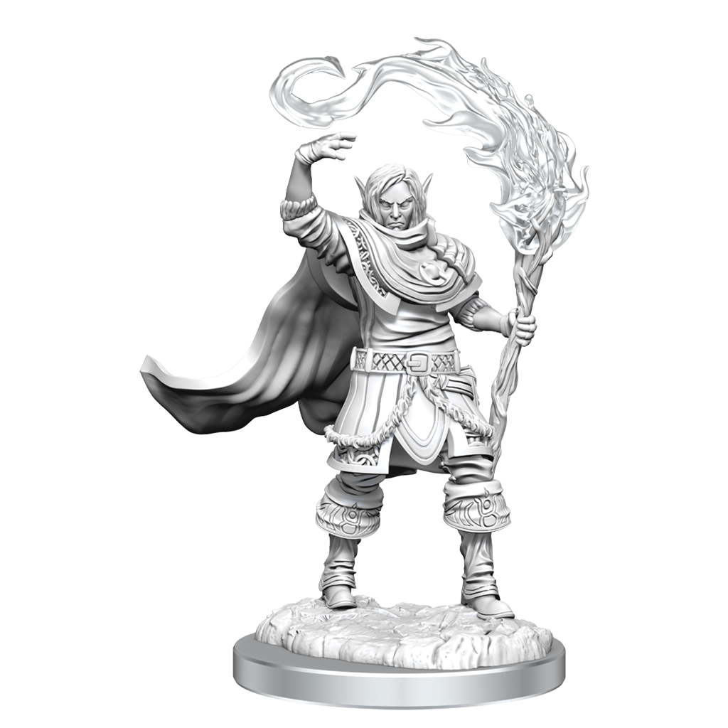 NECA D&D Premium Miniatures Figurine sorcière Tiefling, Multicolore (Wizkids 73818 NECA D&D Premium Miniatures Figurine sorcière Tiefling, Multicolore (Wizkids 73818