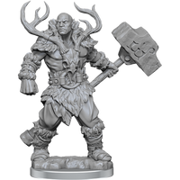 D&D Frameworks: Goliath Barbarian Male - Unpainted and Unassembled