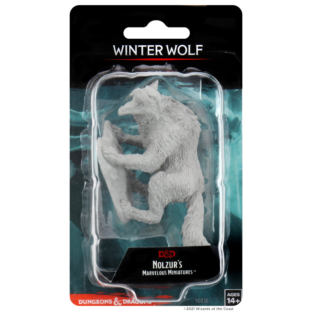 D&D Nolzur's Marvelous Miniatures - Winter Wolf - 2