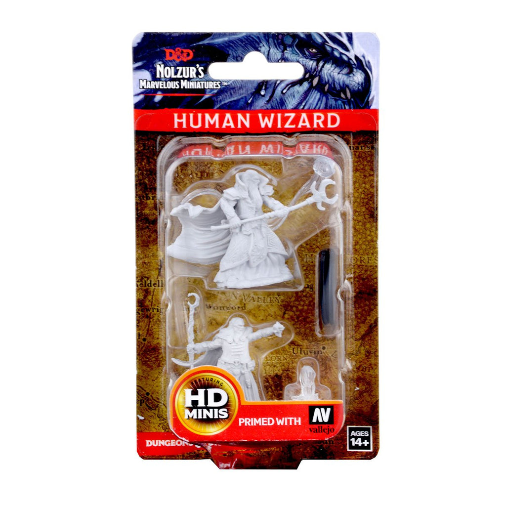 D&D Nolzur’s Marvelous Miniatures: Human Male Wizard