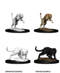 D&D Nolzur's Marvelous Miniatures: Panther & Leopard