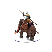D&D Icons of the Realms Miniatures: Snowbound Frost Giant and Mammoth Premium Set