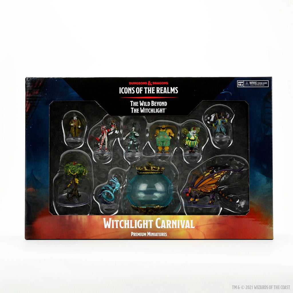 D&D Icons of the Realms Miniatures: The Wild Beyond the Witchlight: Witchlight Carnival Premium Set