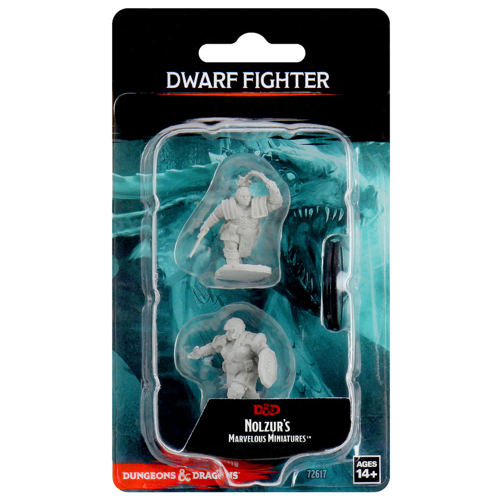 D&D Nolzur’s Marvelous Miniatures: Dwarf Female Fighter
