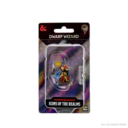 D&D Icons of the Realms Premium Figures: Female Dwarf Wizard - 1