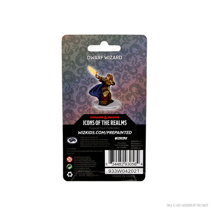 D&D Icons of the Realms Premium Figures: Female Dwarf Wizard - 2