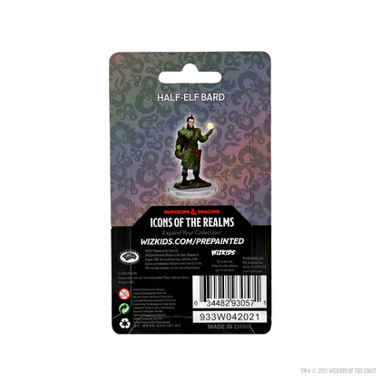 D&D Icons of the Realms Premium Figures: Male Half-Elf Bard - 2