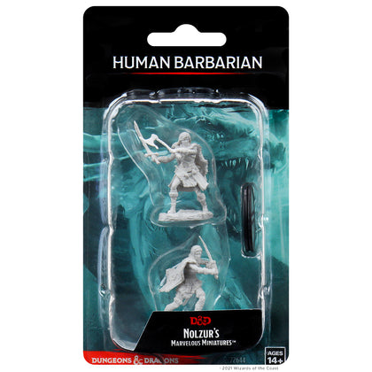 D&D Nolzur’s Marvelous Miniatures: Human Female Barbarian - 1