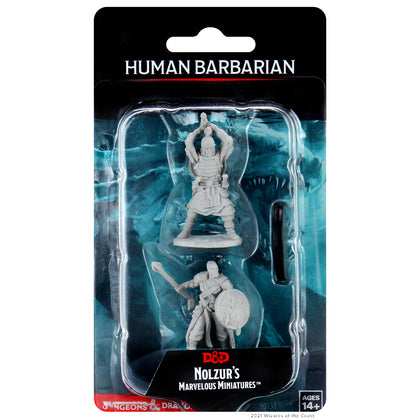 D&D Nolzur's Marvelous Miniatures: Human Barbarian Male - 1