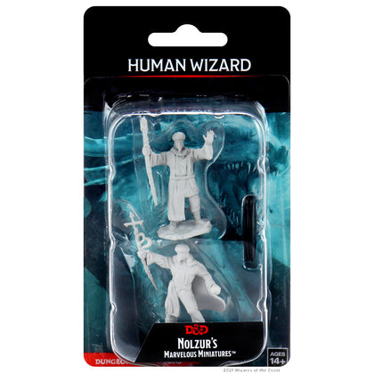 D&D Nolzur's Marvelous Miniatures: Human Wizard Male - 1