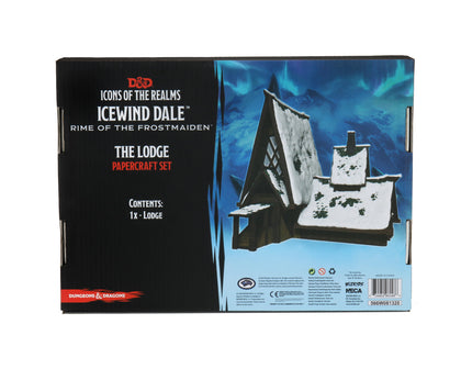 D&D Icons of the Realms: Icewind Dale: Rime of the Frostmaiden - The Lodge Papercraft Set - 1