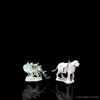 D&D Nolzur's Marvelous Miniatures - Mastiff & Shadow Mastiff