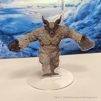 [2D Mini] D&D Idols of the Realms: Icewind Dale Rime of the Frostmaiden: Abominable Yeti