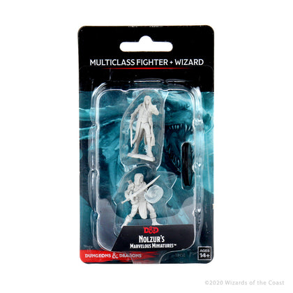 D&D Nolzur's Marvelous Miniatures: Multiclass Fighter + Wizard Male - 1