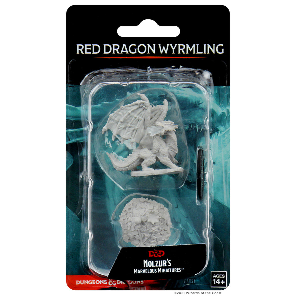 D&D Nolzur's Marvelous Miniatures - Red Dragon Wyrmling