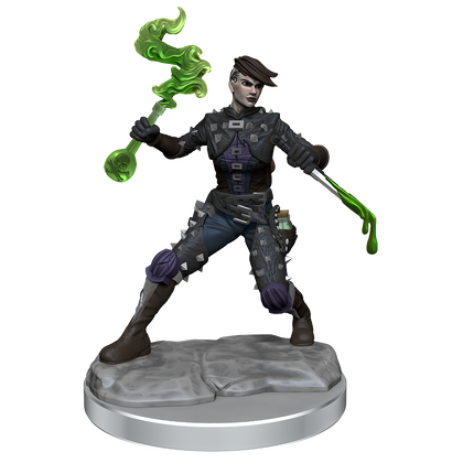D&D Frameworks: Human Rogue Female - Unpainted and Unassembled - 2