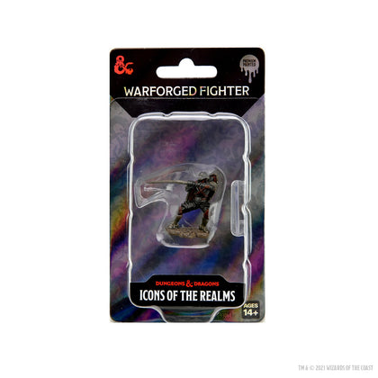 D&D Icons of the Realms Premium Figures: Male Warforged Fighter - 1