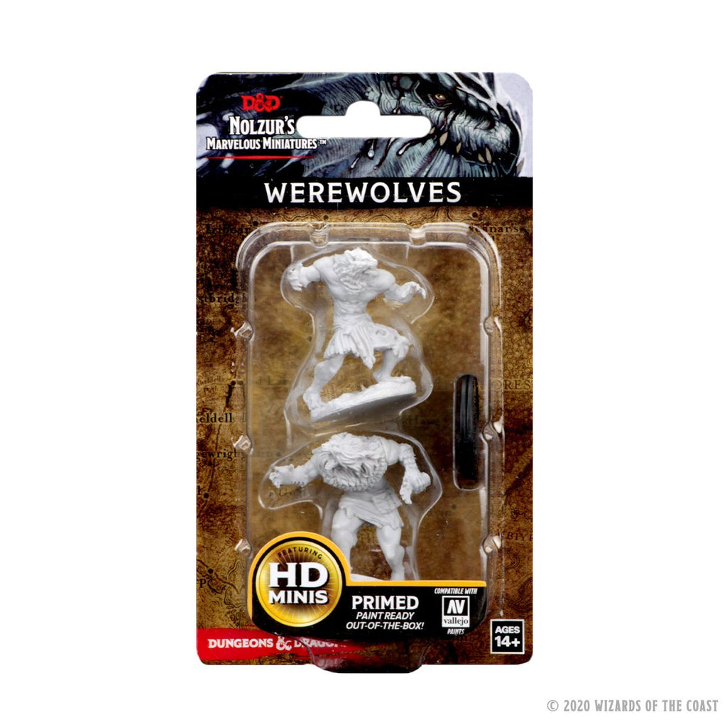 D&D Nolzur's Marvelous Miniatures: Werewolves