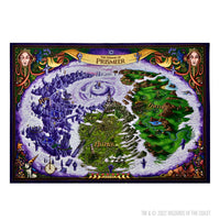 D&D Icons of the Realms: The Domain of Prismeer and The Witchlight Carnival Wall Map